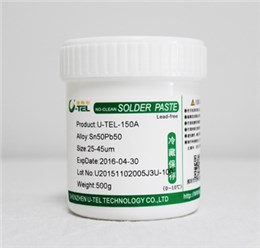 锡膏厂家直销QFN专用锡膏Sn50Pb50 免洗 性价比高