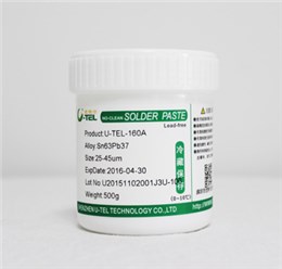 QFN专用锡膏6337_免洗有铅锡膏